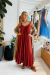 VESTIDO SATEN BRETEL FINO