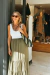 VESTIDO COMBINADO CON VOLADOS