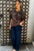 BLUSA CON CINTA DE ALGODON - comprar online