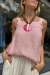 COLLAR CIRCULO ROSA - comprar online