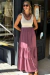 VESTIDO COMBINADO CON VOLADOS