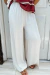 PANTALON SEDA NATURAL DESFLECADO - comprar online