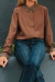 CAMISA GASA CON CUELLO Y PUÑOS TUL