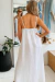 VESTIDO DESFLECADO ESCOTE
