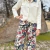 PANTALÓN MICRO CORDEROY FLORES - comprar online