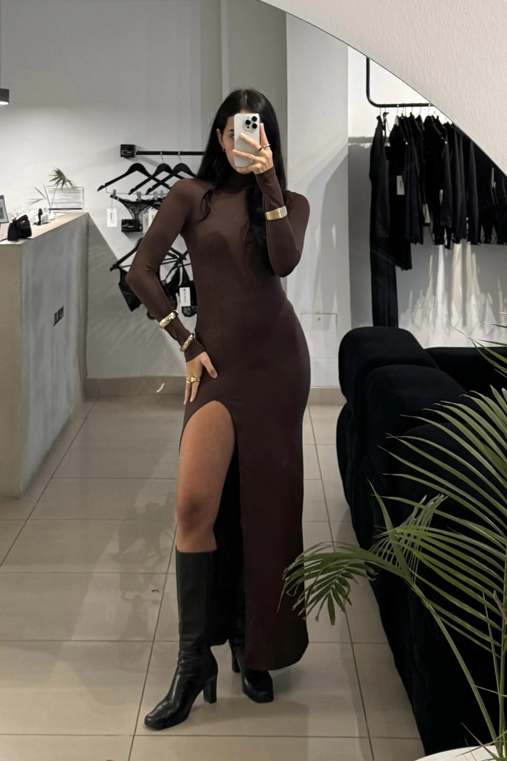 VESTIDO OSLO CHOCOLATE