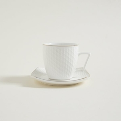 Juego de 6 tazas con plato Máxima 150ml - comprar online