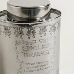 Lata English Breakfast baja 17x12cm - The Sacks deco