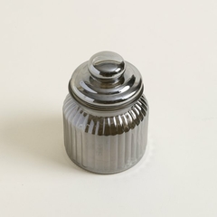 Frasco de vidrio con tapa Mirror 14x10cm - comprar online