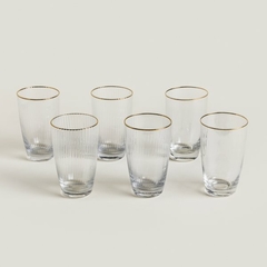 Juego de 6 vasos altos 450ml - comprar online
