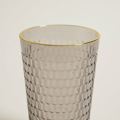 Juego de 6 vasos acrílico Scales Fume 450ml - tienda online