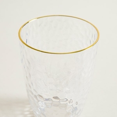 Juego de 6 vasos bajo de acrílico Adelaida 400ml - tienda online