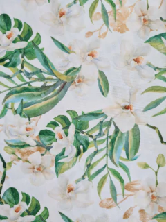 Mantel Antimanchas Magnolias 2.5x1.42 cm. - comprar online