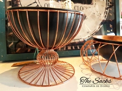 Centro de mesa cobre set x2 - comprar online