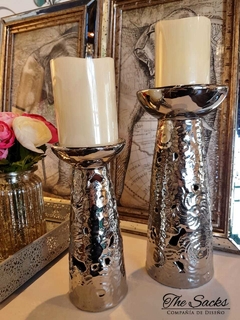 Candelabro Rose Silver - Chico o Grande - comprar online