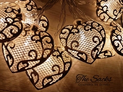 Guirnaldas led con adornos - varios modelos