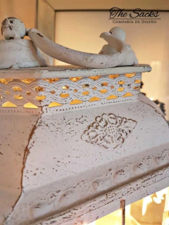 Imagen de Lámpara Enchanted Antique Blanca 22x47x15cm