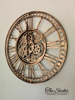 Reloj Brooklyn con engranajes 60cm - tienda online