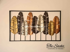 Friso Plumas Horizontal 60x100cm - tienda online