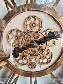 Reloj Queens con engranajes 54 cm - The Sacks deco