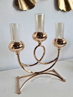 Candelabro Bordeaux - The Sacks deco