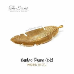 Bandeja Pluma Oro en internet