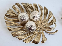 Bandeja Monstera Aluminio XL / Plata u Oro - comprar online