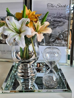 Florero Madrid Silver