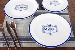Platos Maison (plato grande + plato chico + bowl)