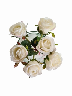 Bouquet rositas blancas - comprar online