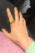 ANILLO FLOR XL BRONCE - comprar online