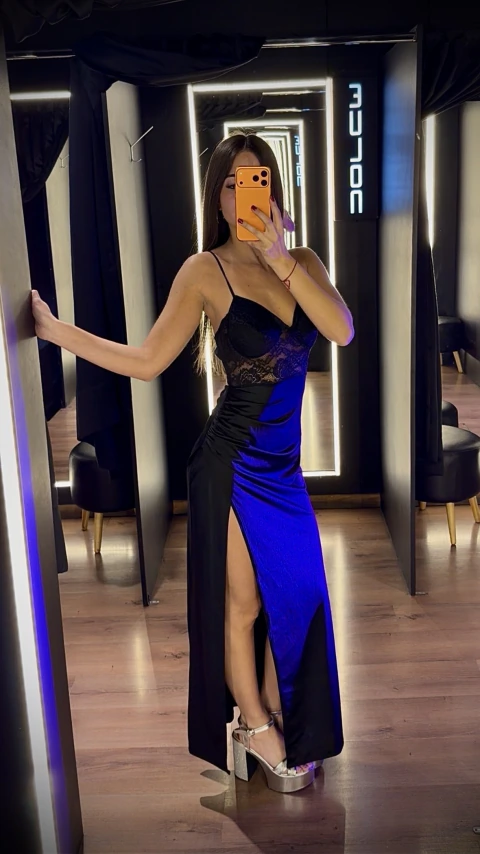 Vestido largo PAULINA