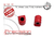 X1 - Kit Buchas Dianteiro Em Poliuretano - 5 Anos Garantia - Precision Suspension Parts