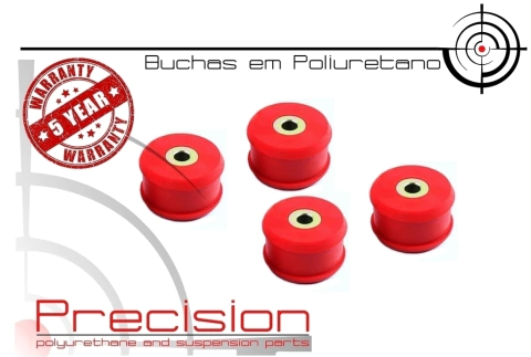 New Bettle - Kit Buchas Braço Compensador Superior Traseiro Em Poliuretano - 5 Anos Garantia