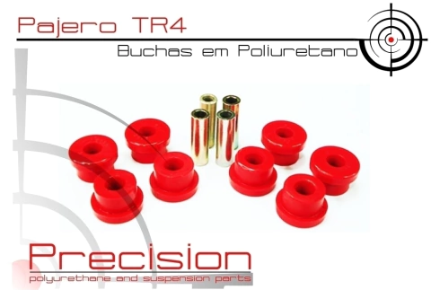 TR4 - Kit Buchas Braço Menor em Poliuretano - 5 Anos Garantia