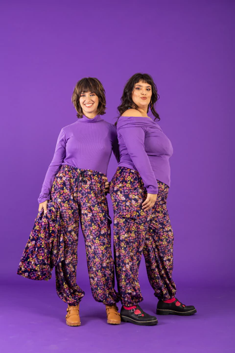 Pantalón Cargo de Plush "A veces me invento" - comprar online