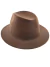 Chapéu Fedora Silverstone Marrom 6cm - 22513 na internet