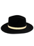 chapeu fedora faixa de couro