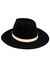 chapeu fedora faixa de couro