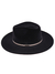 Chapéu Fedora Aveludado Preto aba 9cm - 46925 - comprar online