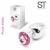 RY-003 PINK Plug steel pink Large