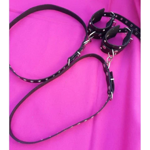 1108-90 Inmovilizador-Esposas con Musleras