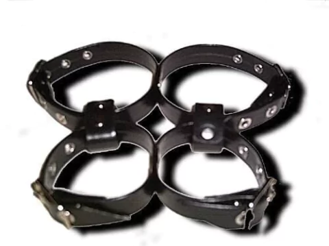 1133-02 Inmovilizador - Cuatri esposas pegadas