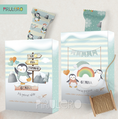 Imagen de Kit imprimible Pinguinos - Winter Wonderland