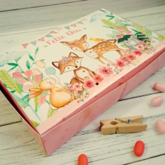 Combo Chip Bag + cajita + papel A4 Bosque encantado 1 - Pirulero
