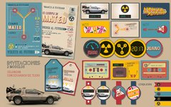 Kit Imprimible Volver al futuro - Back to the Future