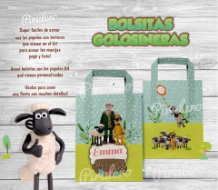 Kit imprimible Oveja Shaun, el cordero en internet