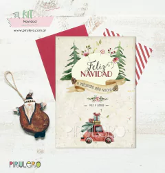 Kit Imprimible Navidad, Papá Noel y sus amigos - tienda online