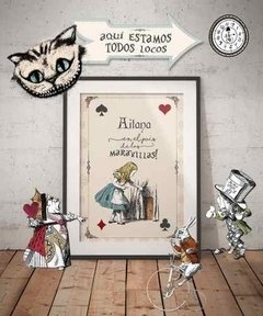Imagen de Kit Imprimible Alicia En El País De La Maravillas