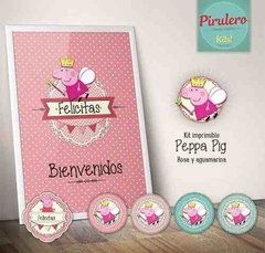 Kit Imprimible Peppa Pig Hada